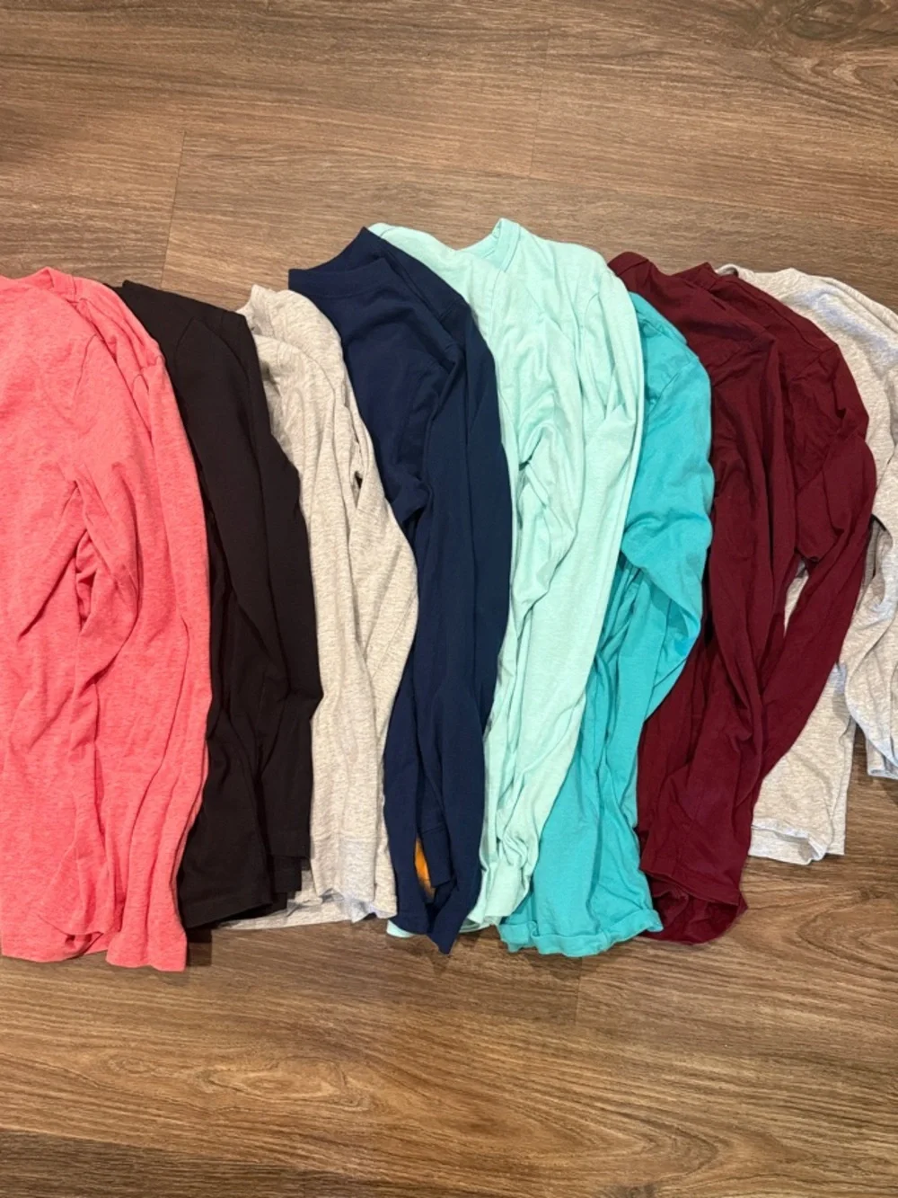 Boys long sleeve 8 shirt lot - Picture 1 of 9